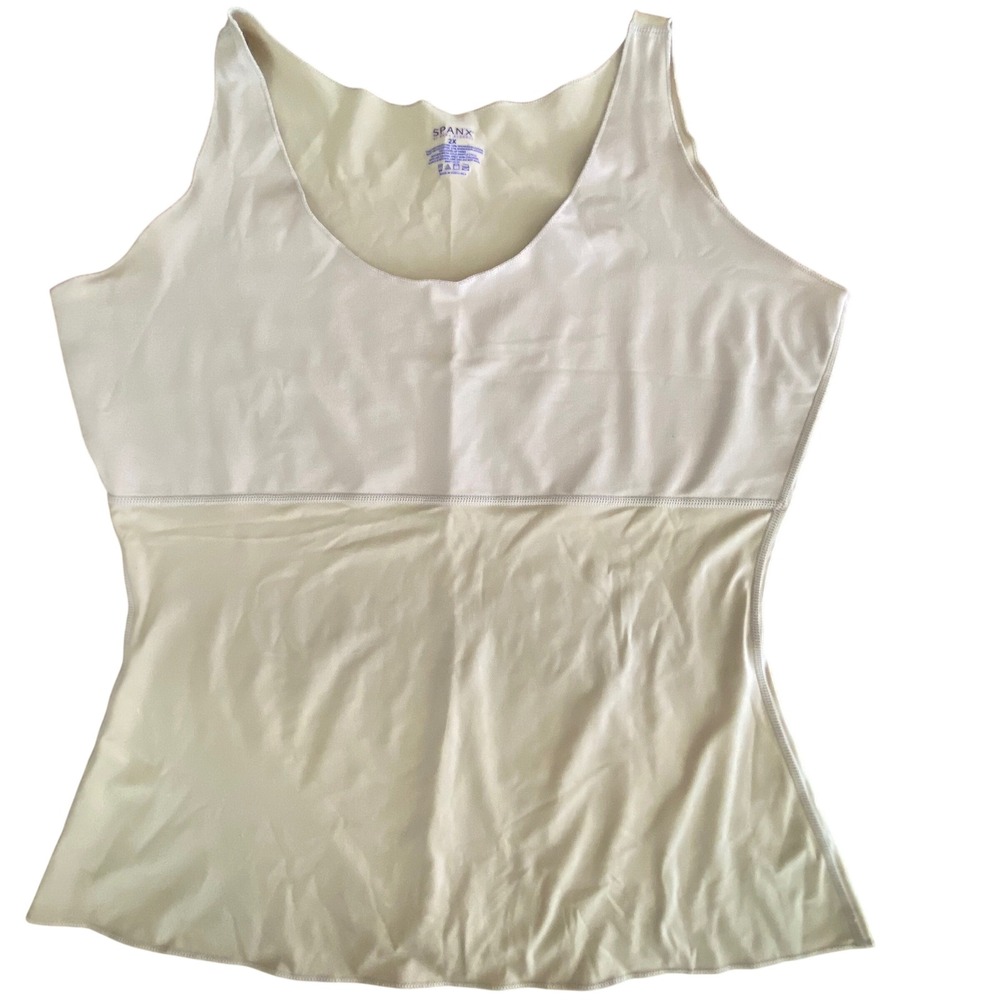 Spanx by Sara Blakely Nude Compression Shapewear Tank Camisole 2X RN112121